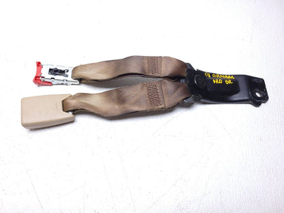 2006-2012 Nissan Armada Rear 3rd Row Seat Trim W/ Seat Belt Driver Side Left OEM