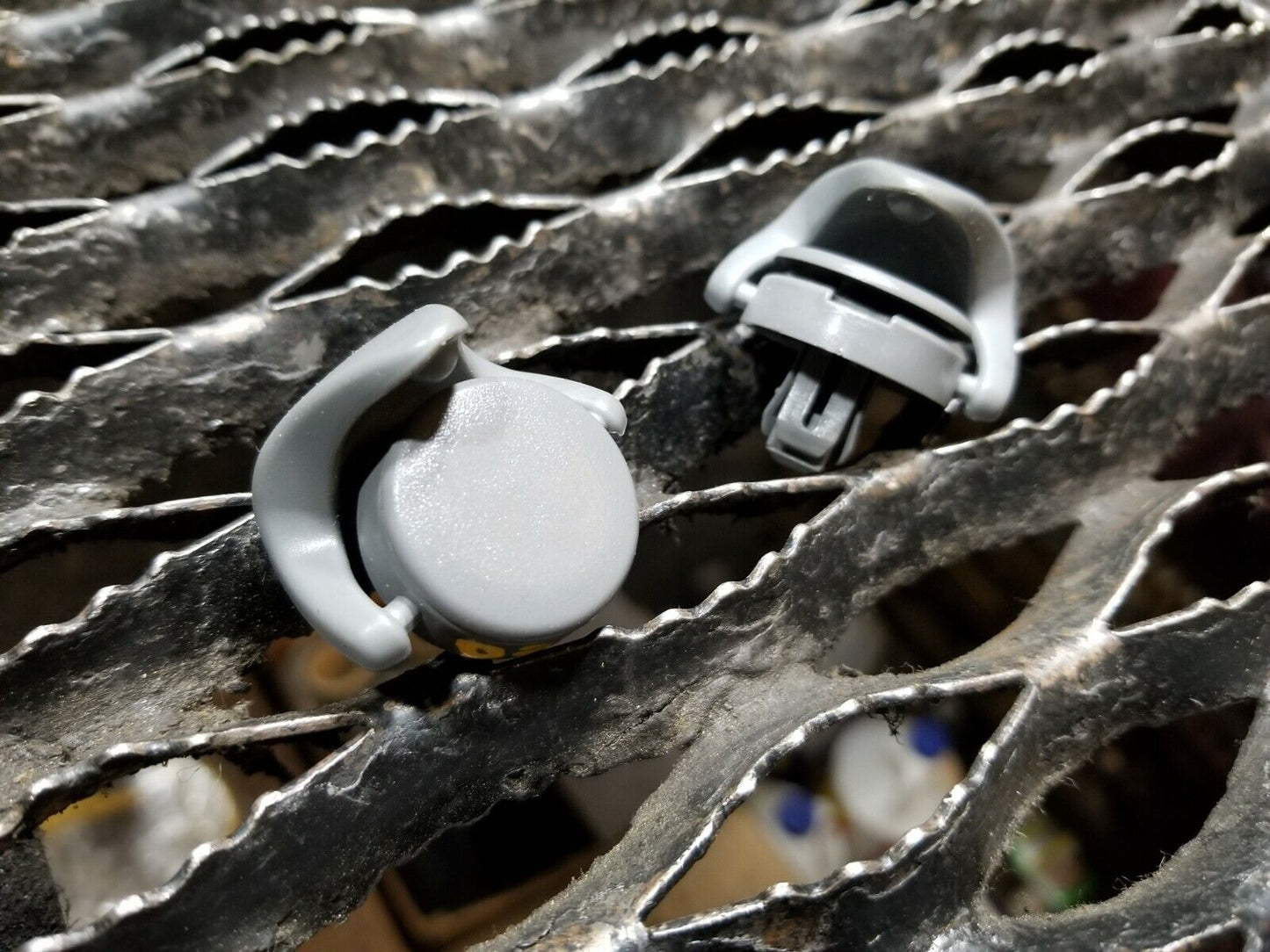 05 06 07 08 Acura Rl Trunk Net Bag Clip Cat Hook Holder 2pcs OEM