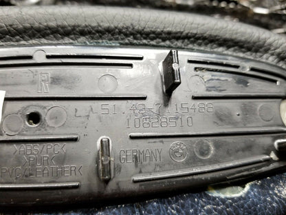 06 07 08 09 10 BMW 650i E63 Rear Armrest Cover Driver Side Left 7115488 OEM