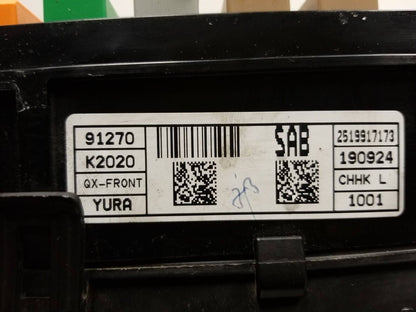 20 21 22 Hyundai Venue Fuse Box Only 91270-k2020 Oem. For Parts