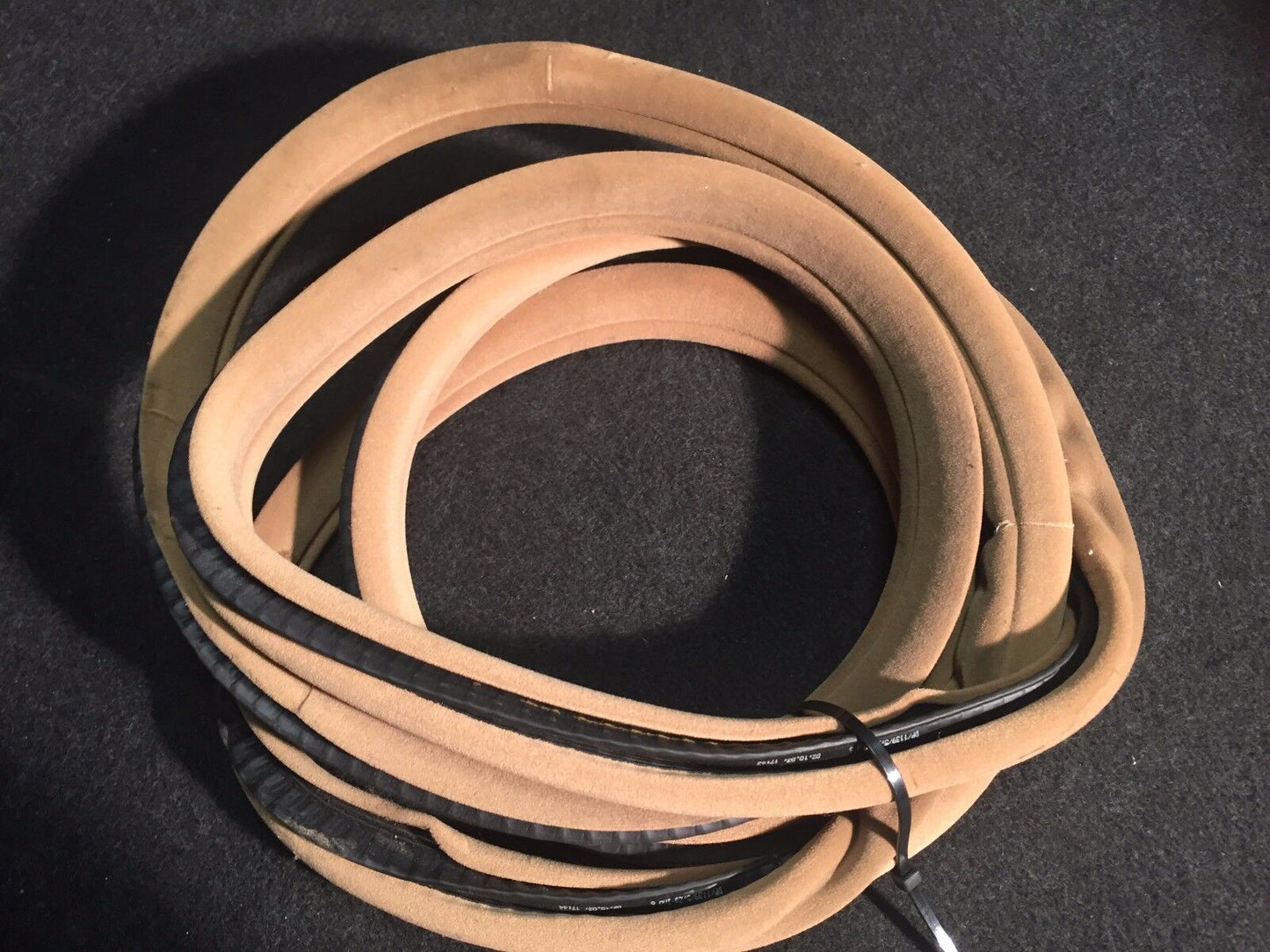 02 03 04 05 BMW 745i E65 Front Right Passenger Door Weatherstrip Seal OEM