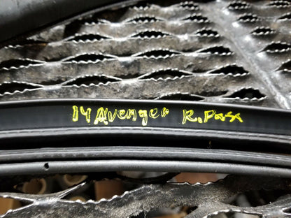 11 12 13 14 Dodge Avenger Rear Right Pass Side Door Weatherstrip Seal OEM