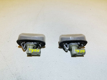 05 06 07 08 Acura Rl Trunk Lid License Plate Light Lamp Pair OEM