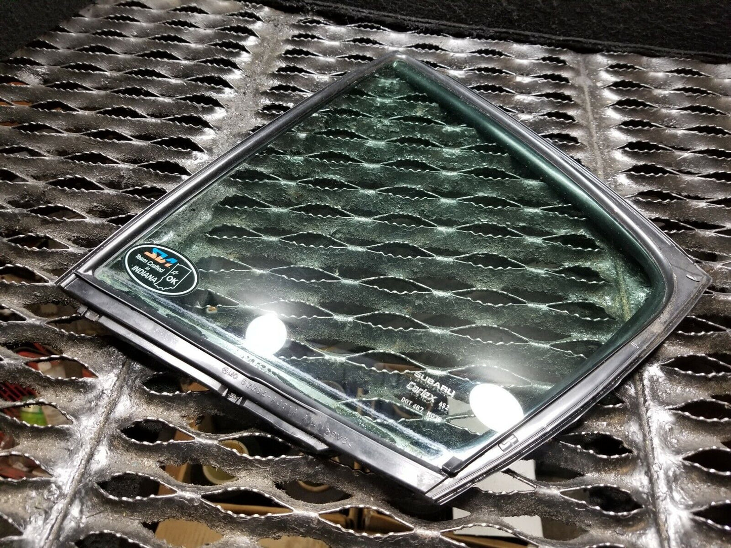 10 11 12 13 14 Subaru Legacy Rear Left Driver Side Door Vent Window Glass OEM