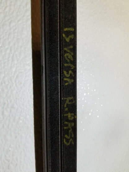 13 14 15 16 Nissan Versa Sdn Rear Right Pass Door Window Belt Seal Molding OEM