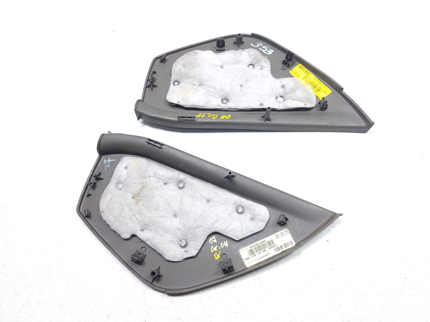 2006 - 2010 Jeep Grand Cherokee Dash End Cap Cover Left & Right Pair OEM