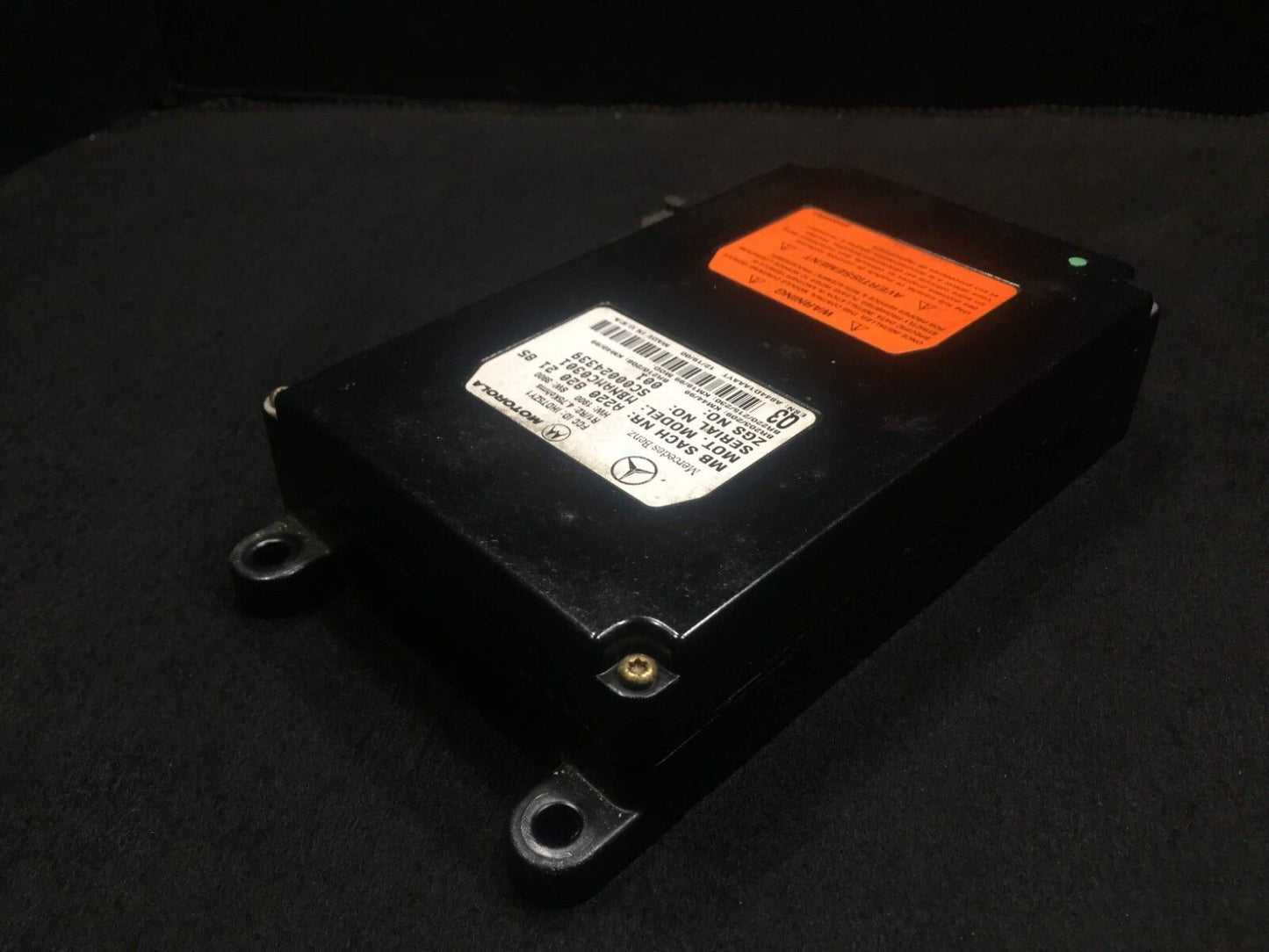 98 99 00 01 Mercedes W163 Motorola Telephone Module Unit Computer OEM D34