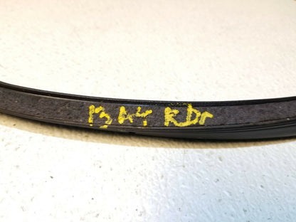 13 14 15 Audi A4 Sdn Rear Left Driver Door Weatherstrip Seal OEM
