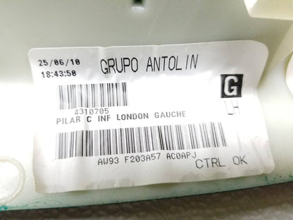 10 11 12 13 Jaguar XJ Rear Left Driver Side C Pillar Cover Trim OEM 86k Mile
