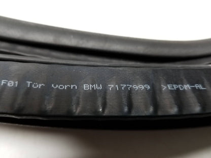 09 10 11 12 BMW 750li Front Right Pass Door Weatherstrip Seal OEM