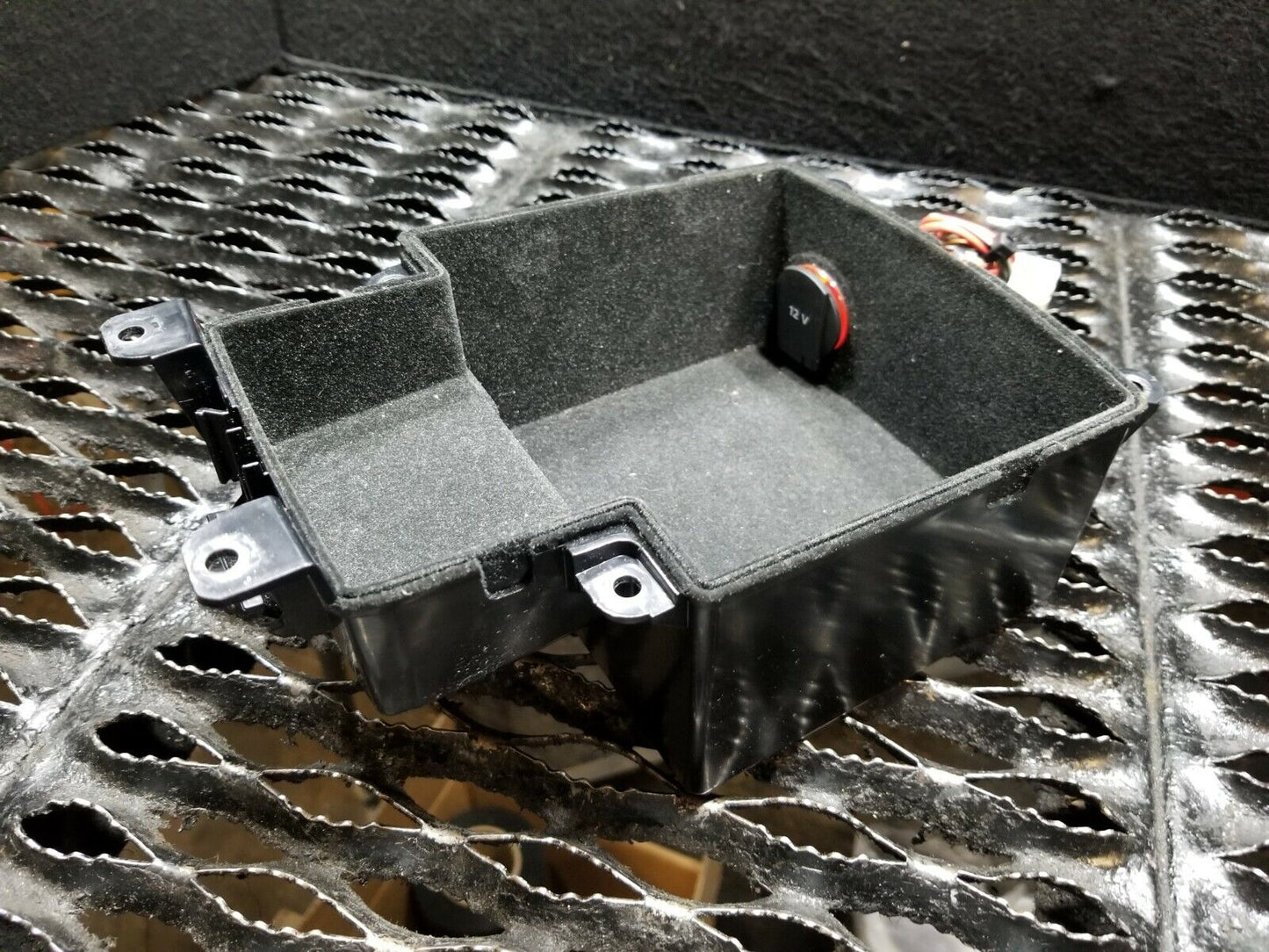 13 14 15 Audi A4 Center Console Storage Bin 12v Power Outlet OEM