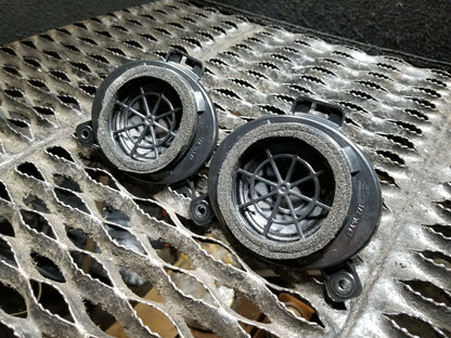 11 12 13 14 15  Audi Q7 Rear Roof Bose Speakers Pair OEM 87k