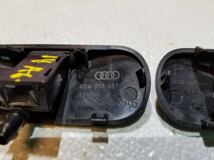 12 13 14 15 Audi A6 Windshield Wiper Washer Sprayer Jet Nozzle 2pcs OEM