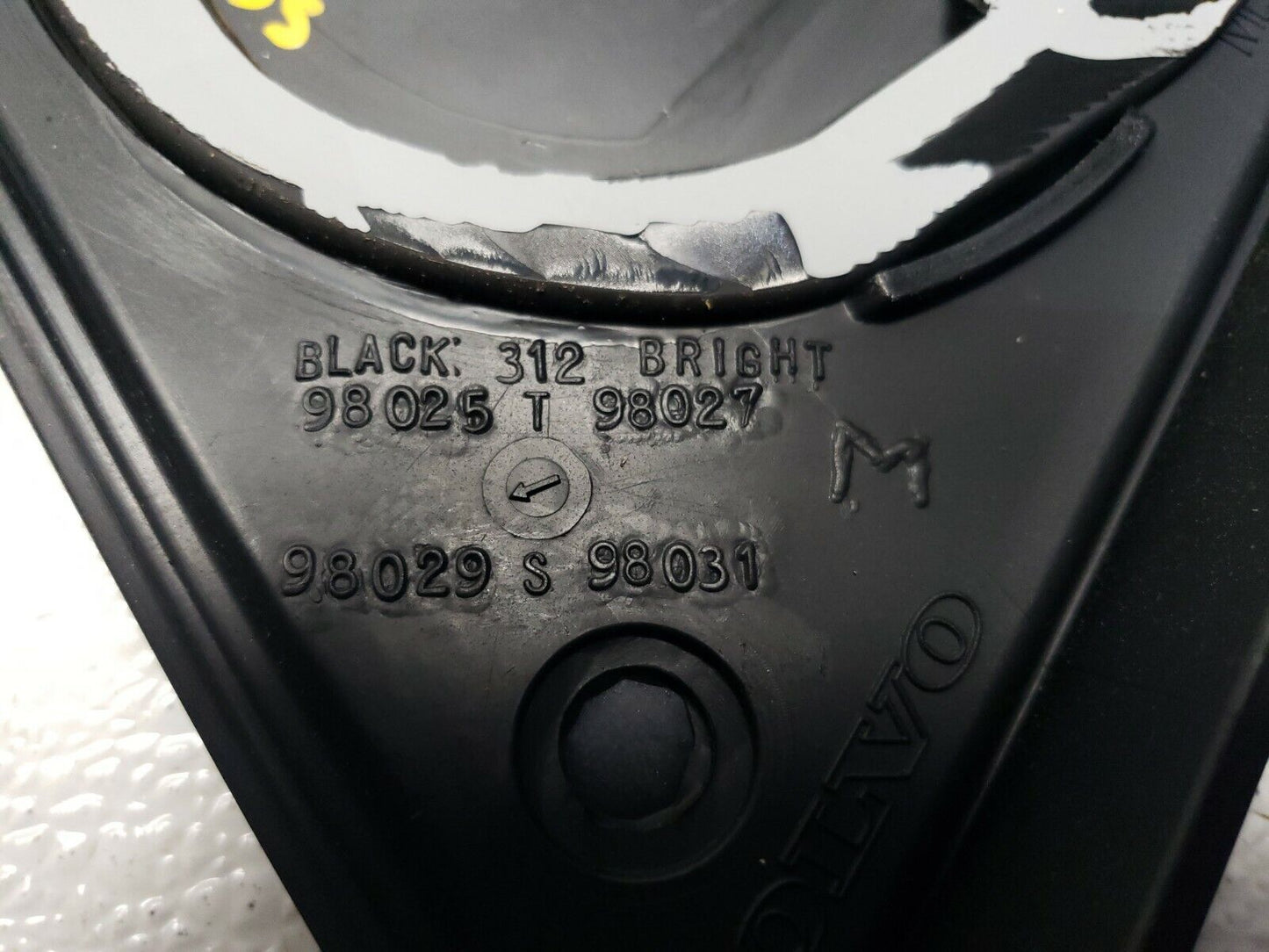 10 11 12 13 Volvo XC60 Rear Right Pass Quarter Window Glass OEM