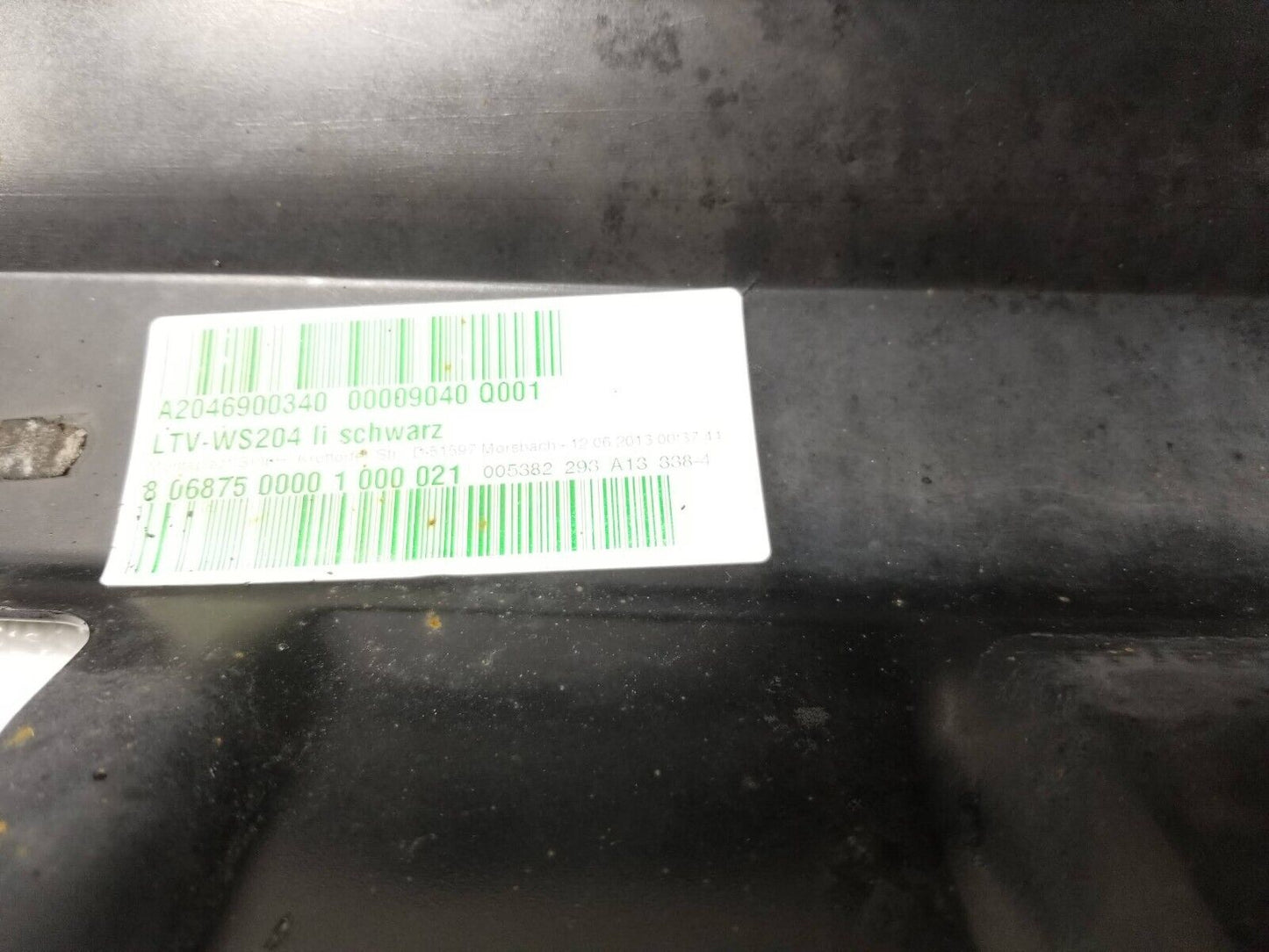 12 13 14 Mercedes-benz C300 Left Driver Side Rocker Panel Skirt Molding OEM