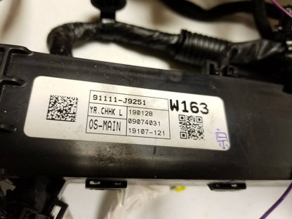 18-21 Hyundai Kona Dash Wire Harness OEM 29k Miles