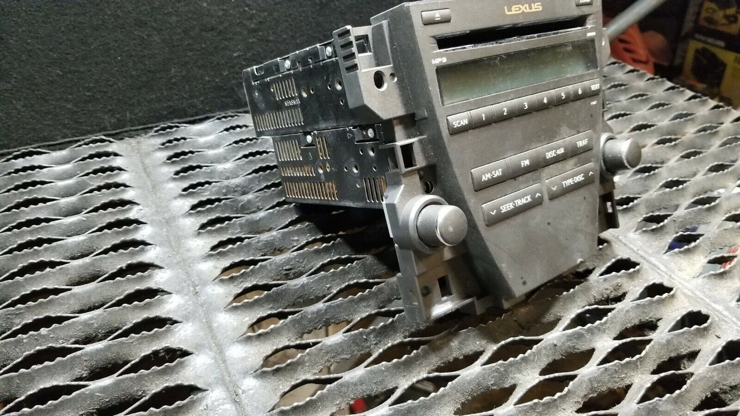2008 08 Lexus ES350 Navigation Radio AM FM Cd Player Receiver OEM #62