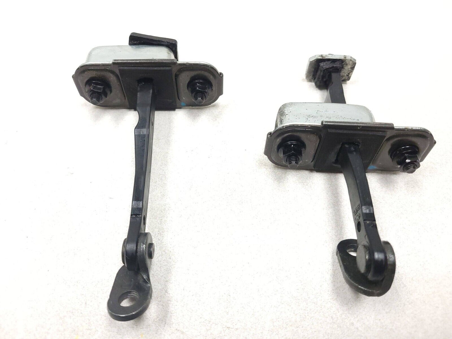 2013-2016 Genesis Coupe Door Checker Hinge Arm Stopper Left & Right Pair OEM