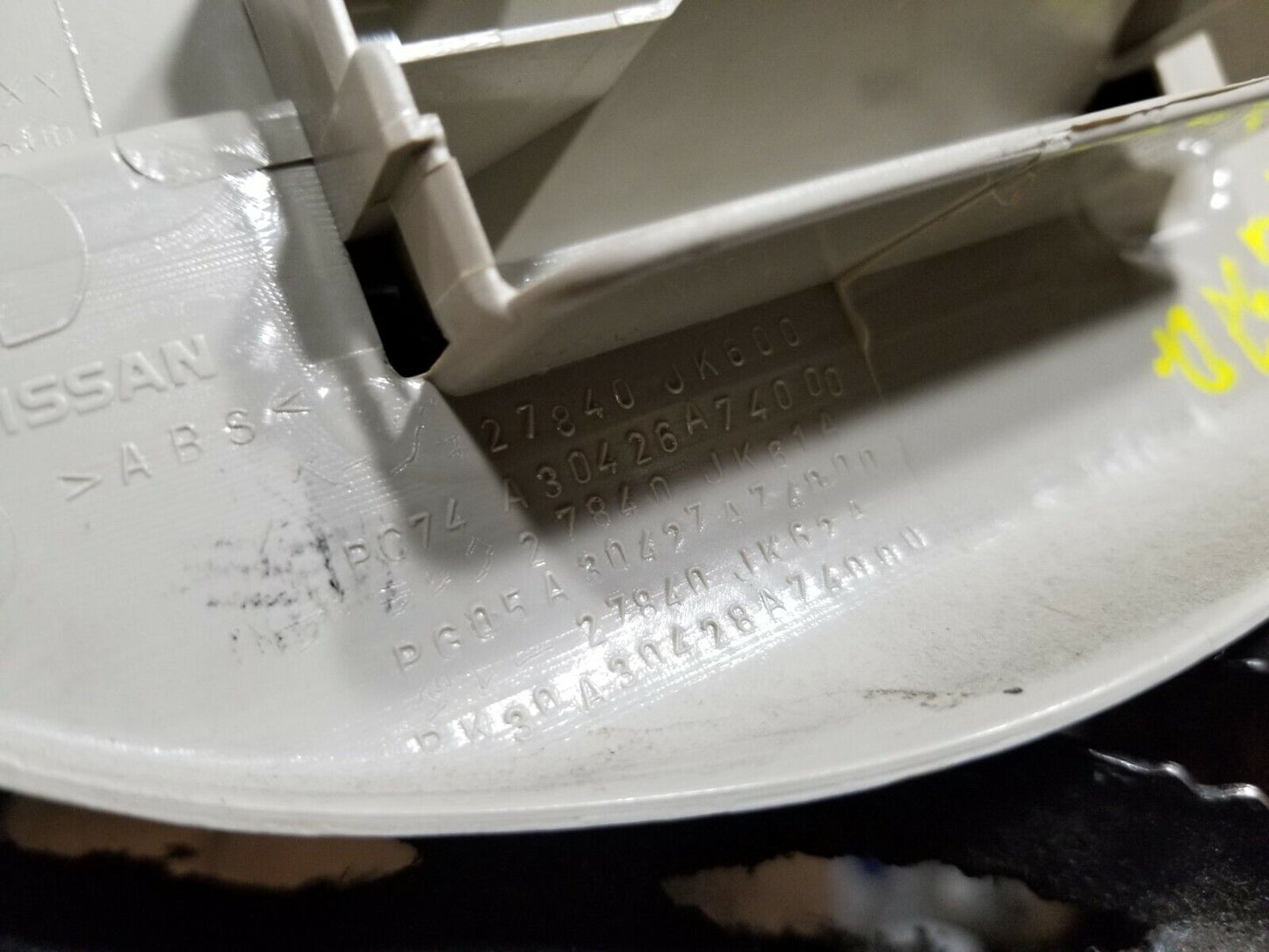 10 11 12 13 Infiniti G37 Coupe Left Driver Dash Foot Air Vent OEM 99k
