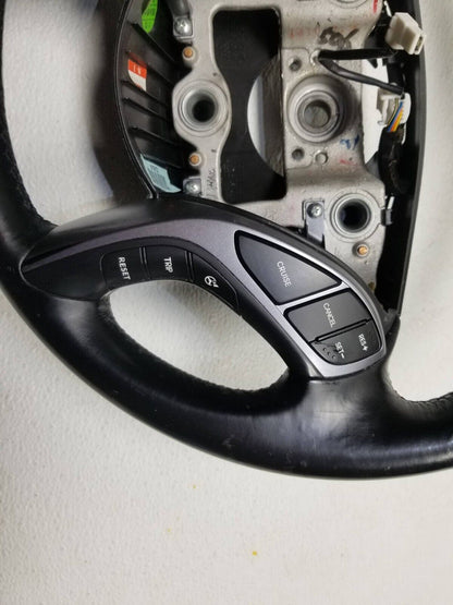 14 15 16 17 Hyundai Elantra Gt Steering Wheel Black Leather OEM
