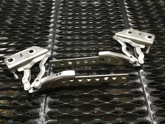 04 05 06 07 08 09 Audi A8 D3 Right & Left Hood Hinge Pair OEM