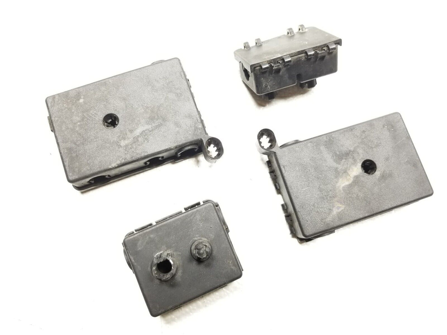 09 10 11 12 BMW 750li Connector Bracket Box 4pcs OEM