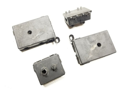 09 10 11 12 BMW 750li Connector Bracket Box 4pcs OEM
