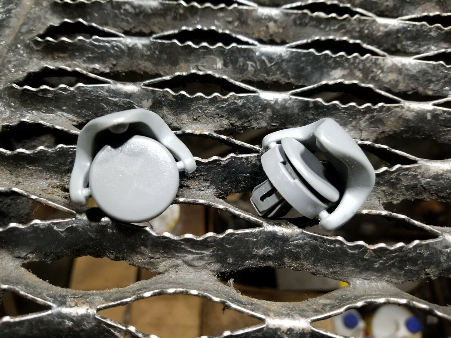 05 06 07 08 Acura Rl Trunk Net Bag Clip Cat Hook Holder 2pcs OEM