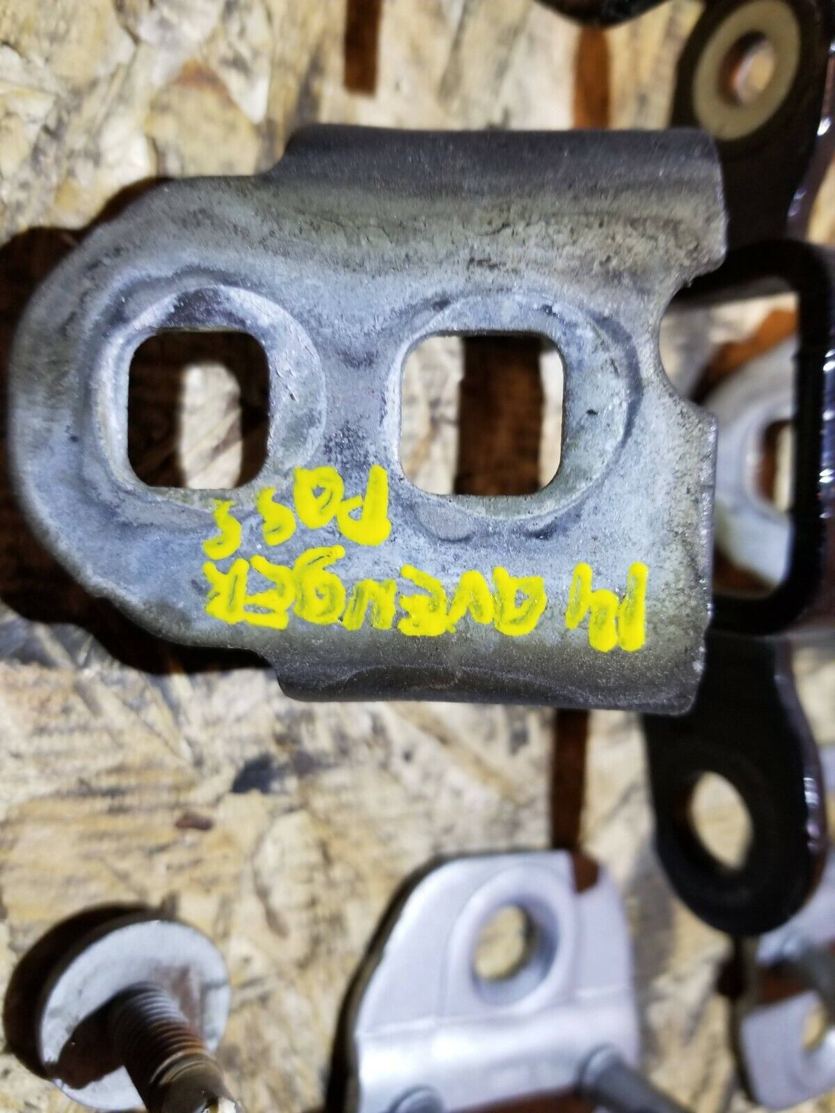 11 12 13 14 Dodge Avenger Right Pass Side Front & Rear Door Hinge W/ Striker OEM