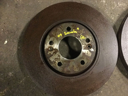 06 07 08 09 10 Hyundai Sonata Front Brake Disc Rotor 2pcs OEM D12 42k