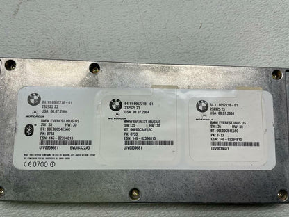 01 02 03 04 05 BMW E46 325xi Bluetooth Telematic Communication Control Modul OEM
