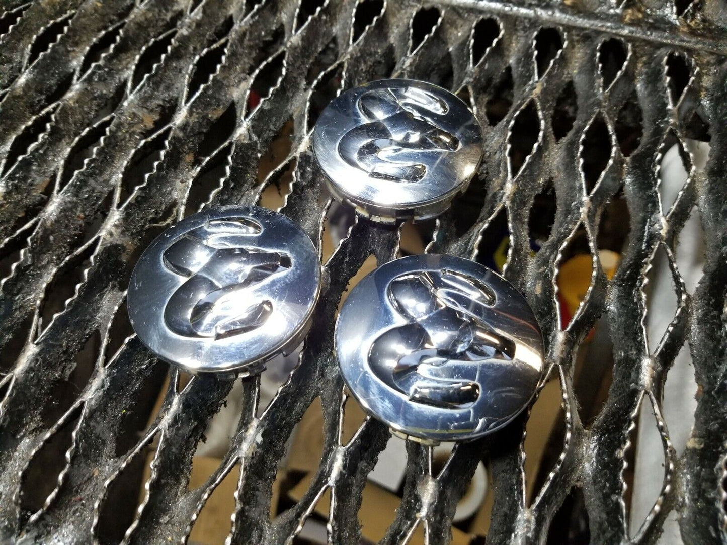 07 - 12 Dodge Caliber Wheel Center Hub Cap 3pcs OEM