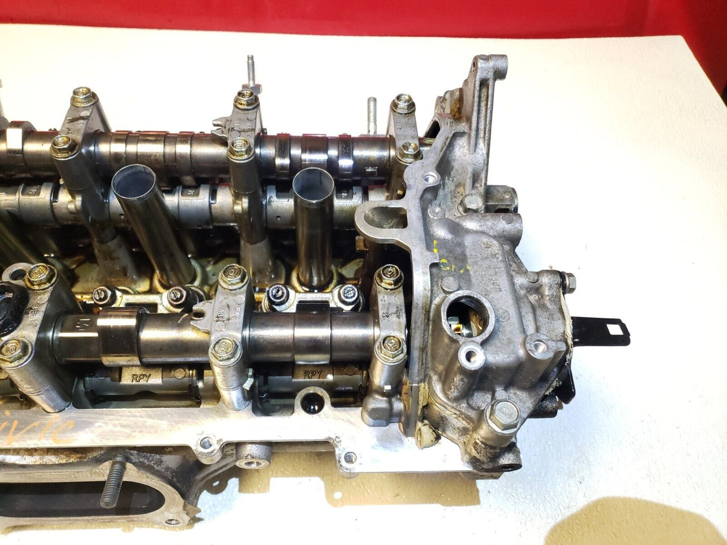 16 17 18 19 20 Honda Civic 2.0l Engine Cylinder Head OEM 51k