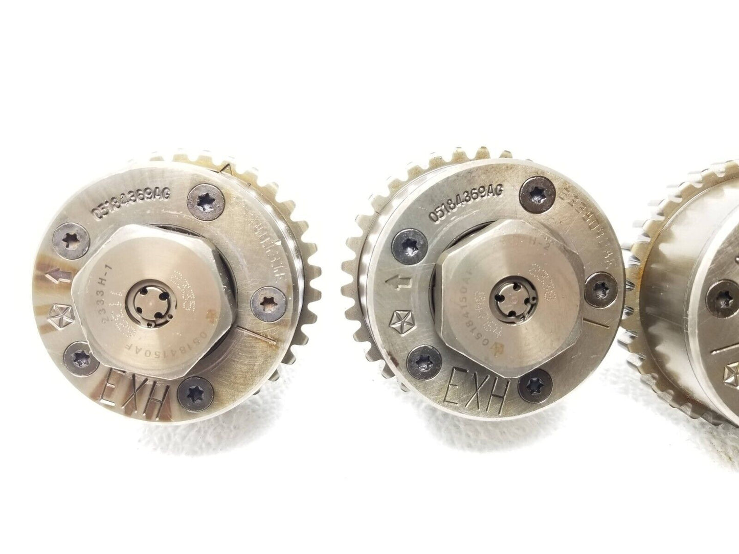 11 12 13 Dodge Grand Caravan 3.6l Intake & Exhaust Camshaft Timing Gear 4pcs OEM