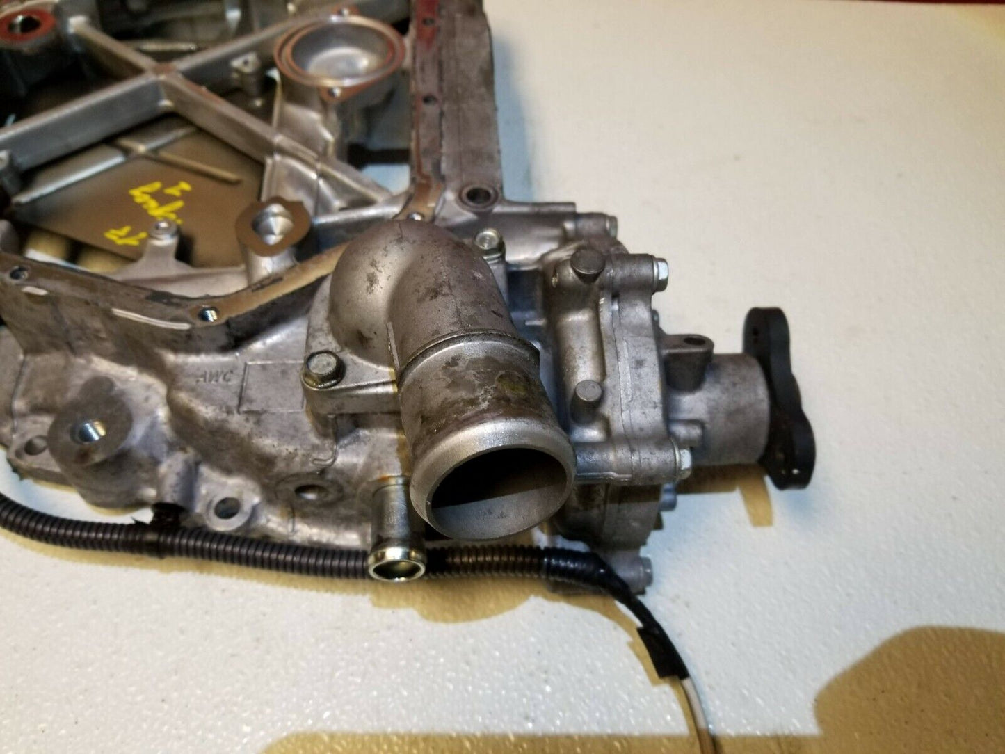 14 15 16 Subaru Forester 2.5l  Upper Oil Pan 11120aa280 OEM 43k