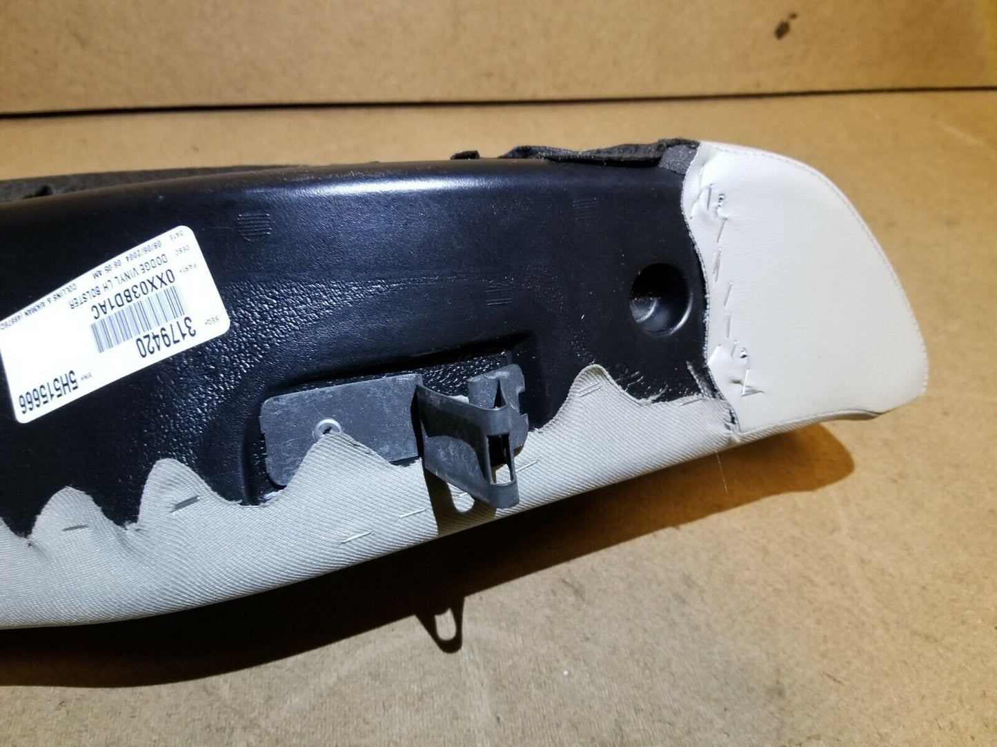05 06 07 Dodge Magnum Rear Seat Cushion Bolster Left Driver Side OEM