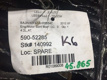 2010 2011 2012 Jaguar XF 4.2l RWD Engine Control Module Ecu Ecm OEM 45k
