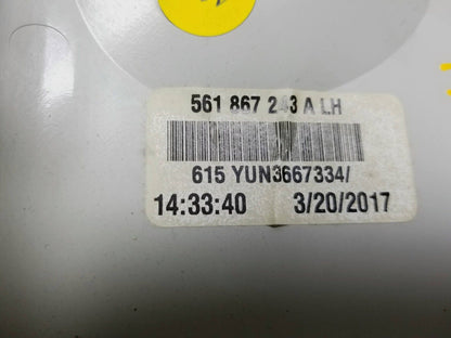 12-19 Volkswagen Passat B7 B Pillar Upper Trim Driver Side Left OEM
