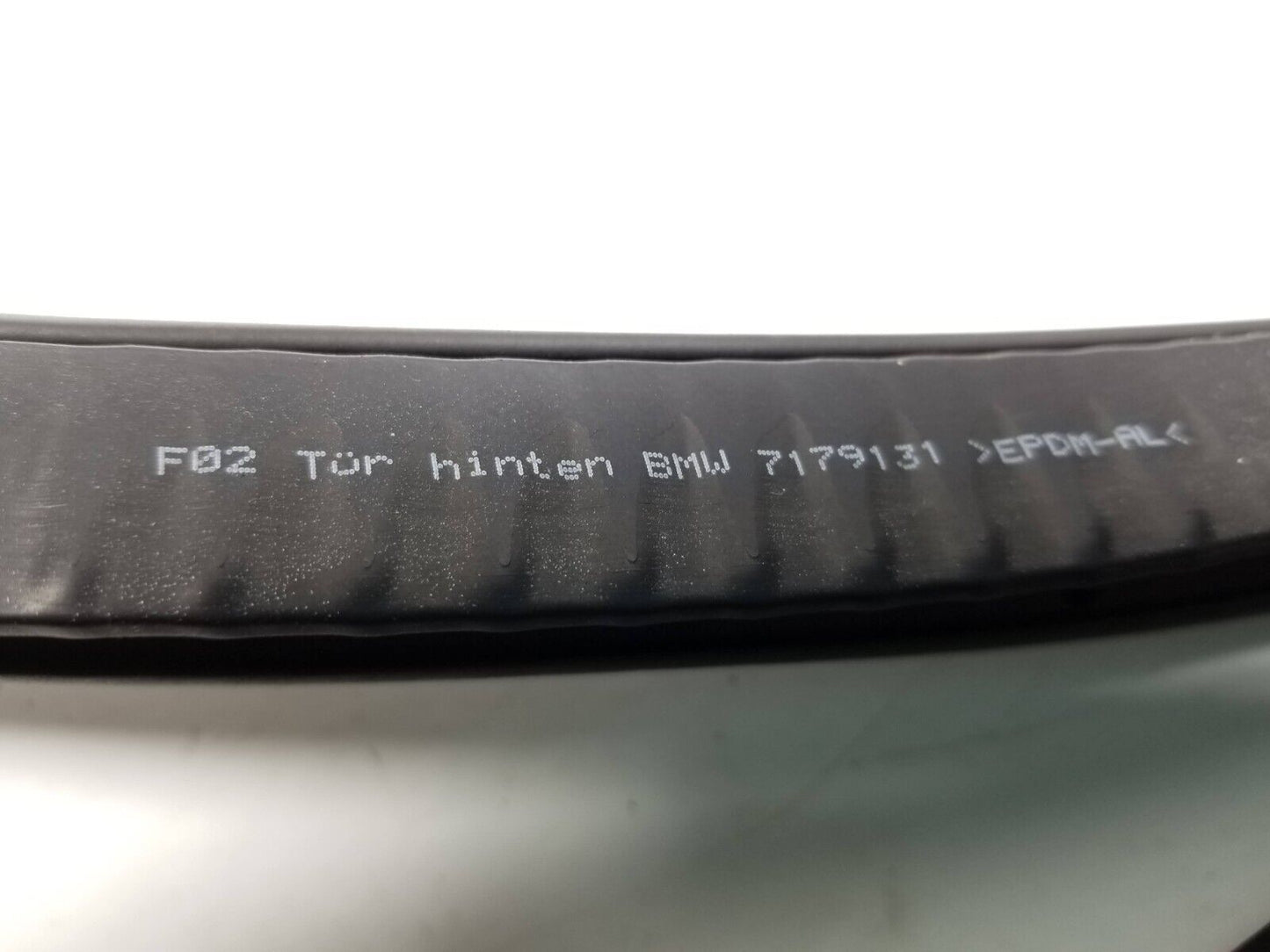 09 10 11 12 BMW 750li Rear Left Driver Side Door Weatherstrip Seal OEM
