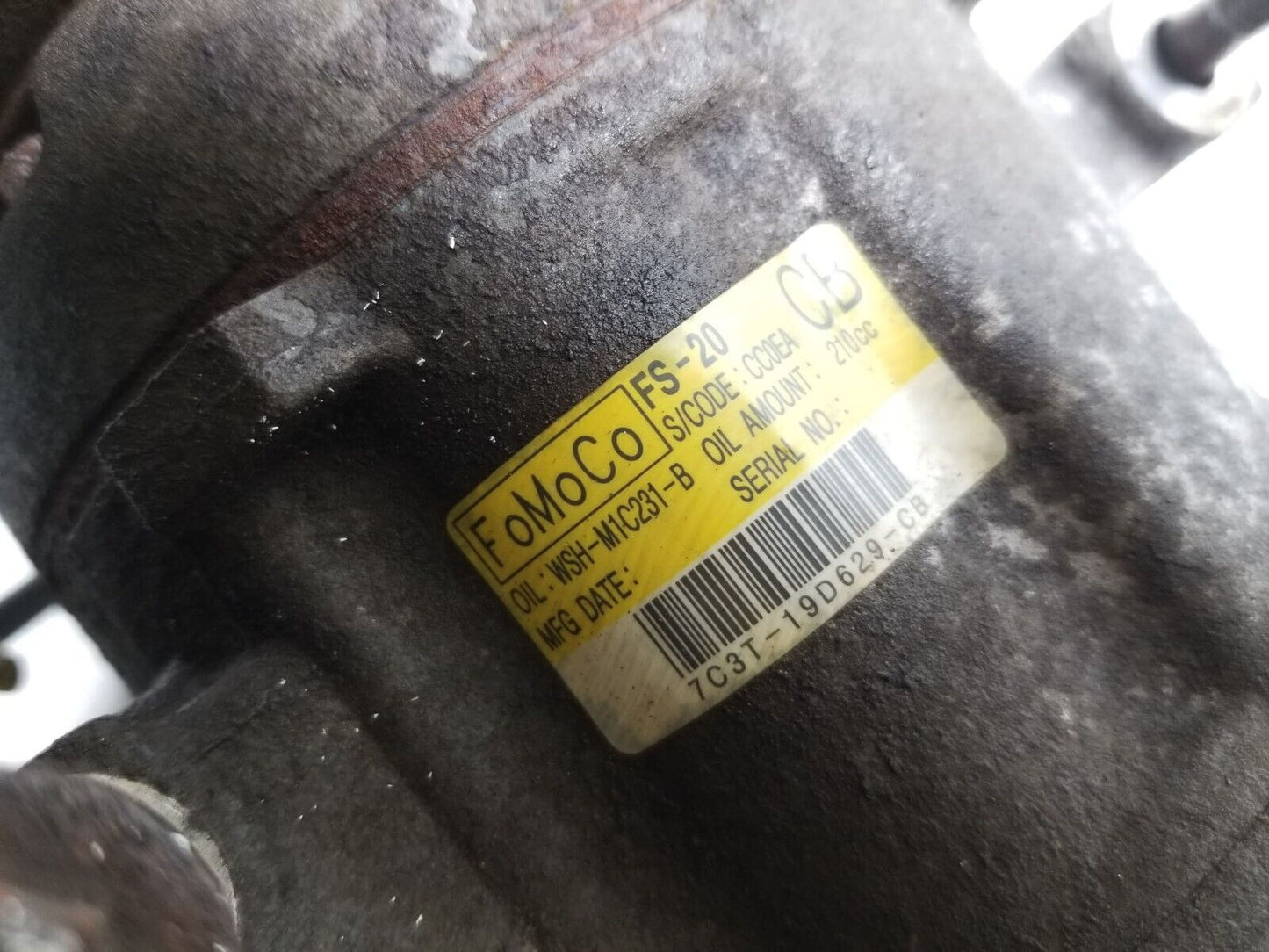 2007 -2008 Lincoln Navigator 5.4l AC Compressor 7c3t-19d629-cb  OEM