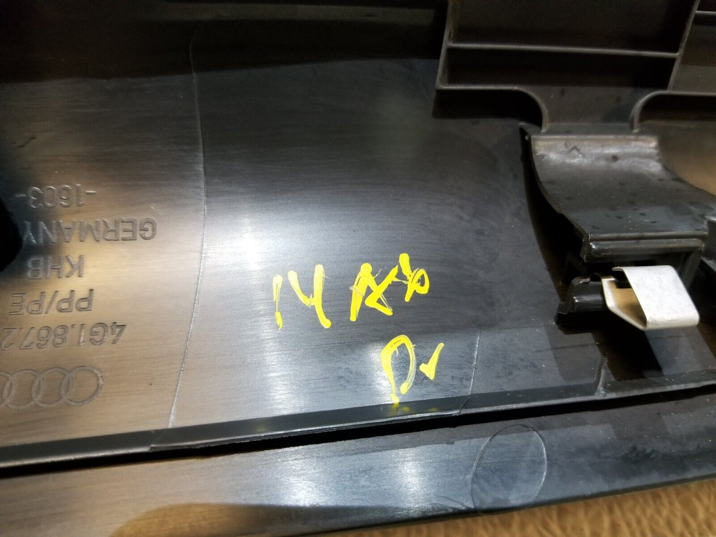 12 13 14 15 Audi A6 Front Left Driver Side Door Sill Scuff Kick Plate Trim OEM