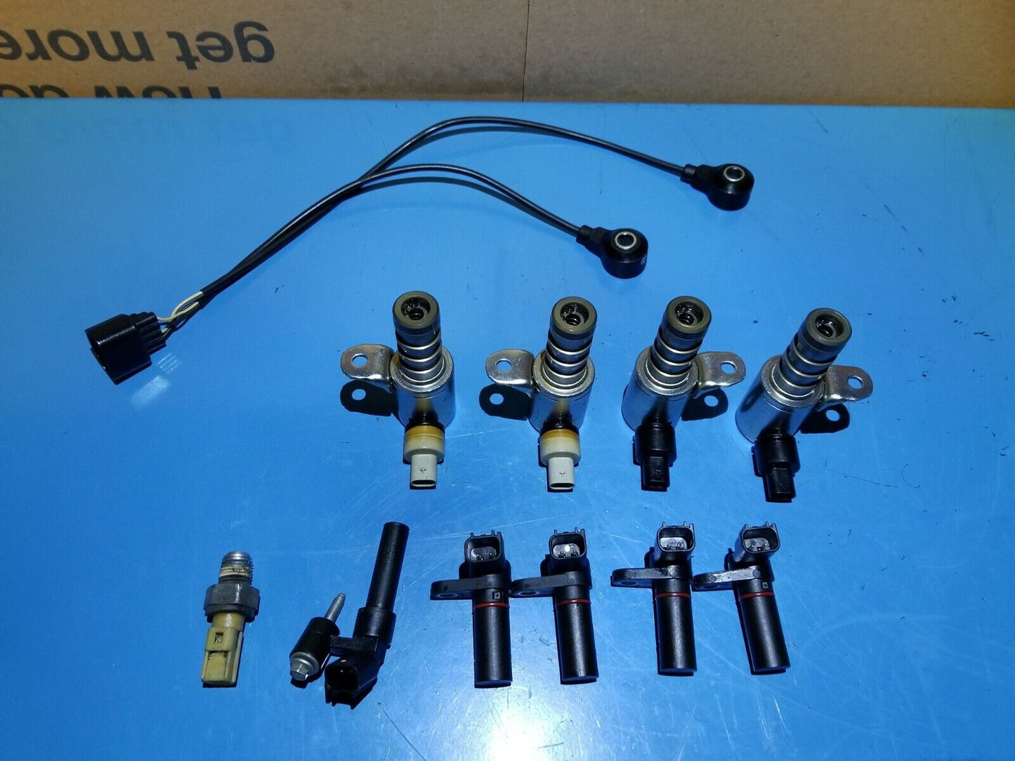 11 12 13 14 Ford Edge 3.5l Engine Sensor Vvt Knock Oil Camshaft 11pcs OEM 43k Mi