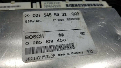 1999 2000 Mercedes C280 Clk320 ABS Control Module OEM N14