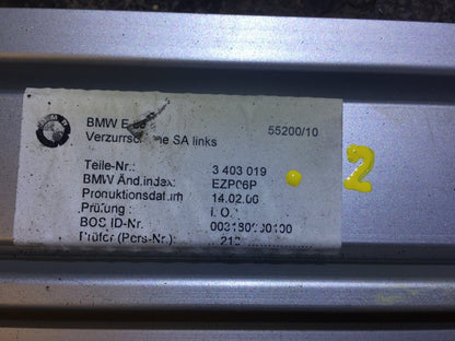 04 05 06 07 08 09 10 BMW X3 E83 Rear Cargo Tie Down Frame Rail Left OEM D34