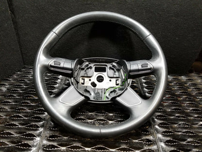 13 14 15 Audi A4 Steering Wheel Black Leather OEM