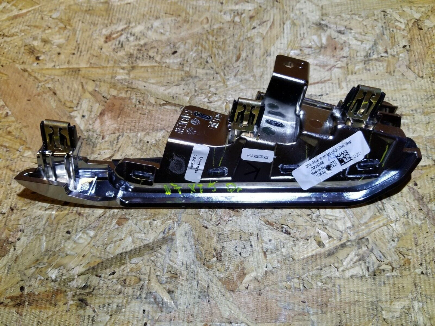 17 18 19 20 Cadillac Xt5 Dash Applique Window Trim Panel Right 23226348 OEM 34k