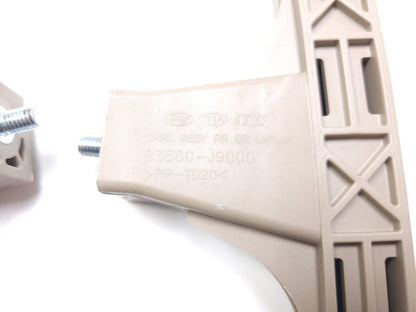 18-21 Hyundai Kona Rear Door Window Channel Left & Right Pair OEM 29k