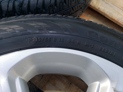 14 15 16 17 18 Buick Encore 18" Wheel Rim W/ Tire Conti 215/55r18 8/32" 2pcs OEM