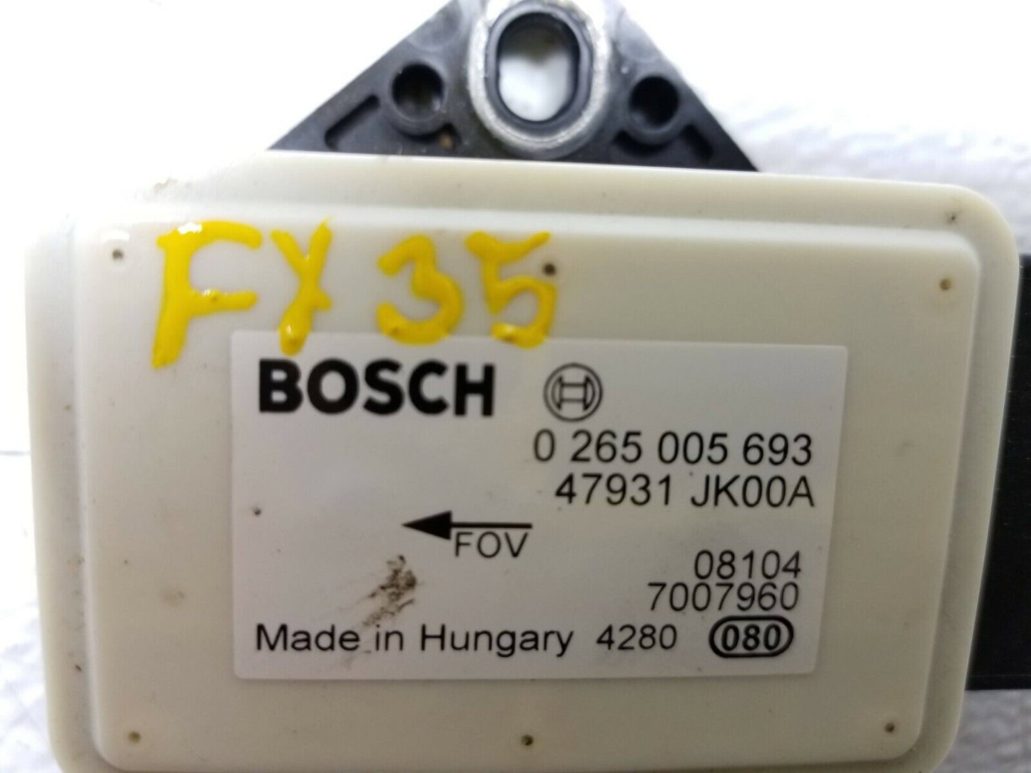 09 10 11 12 Infiniti Fx35 Yaw Rate Sensor 47931 Jk00a OEM