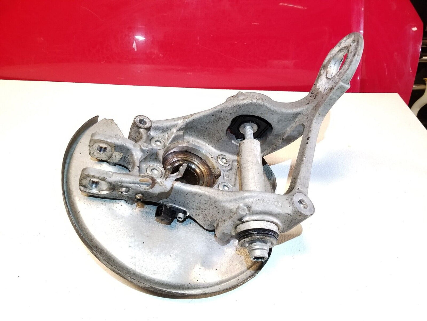 12 13 14 15 Audi A6 C7 Rear Left Driver Side Spindle Knuckle OEM